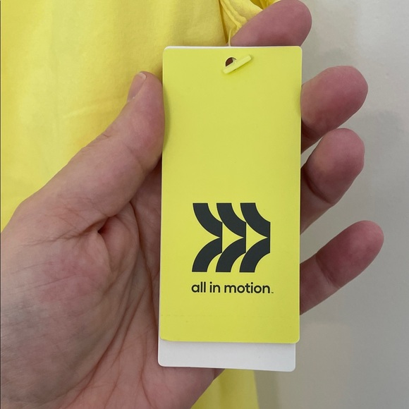 All in Motion Flex Strappy Active Dress Lemon Yellow size Medium NWT - Picture 2 of 8